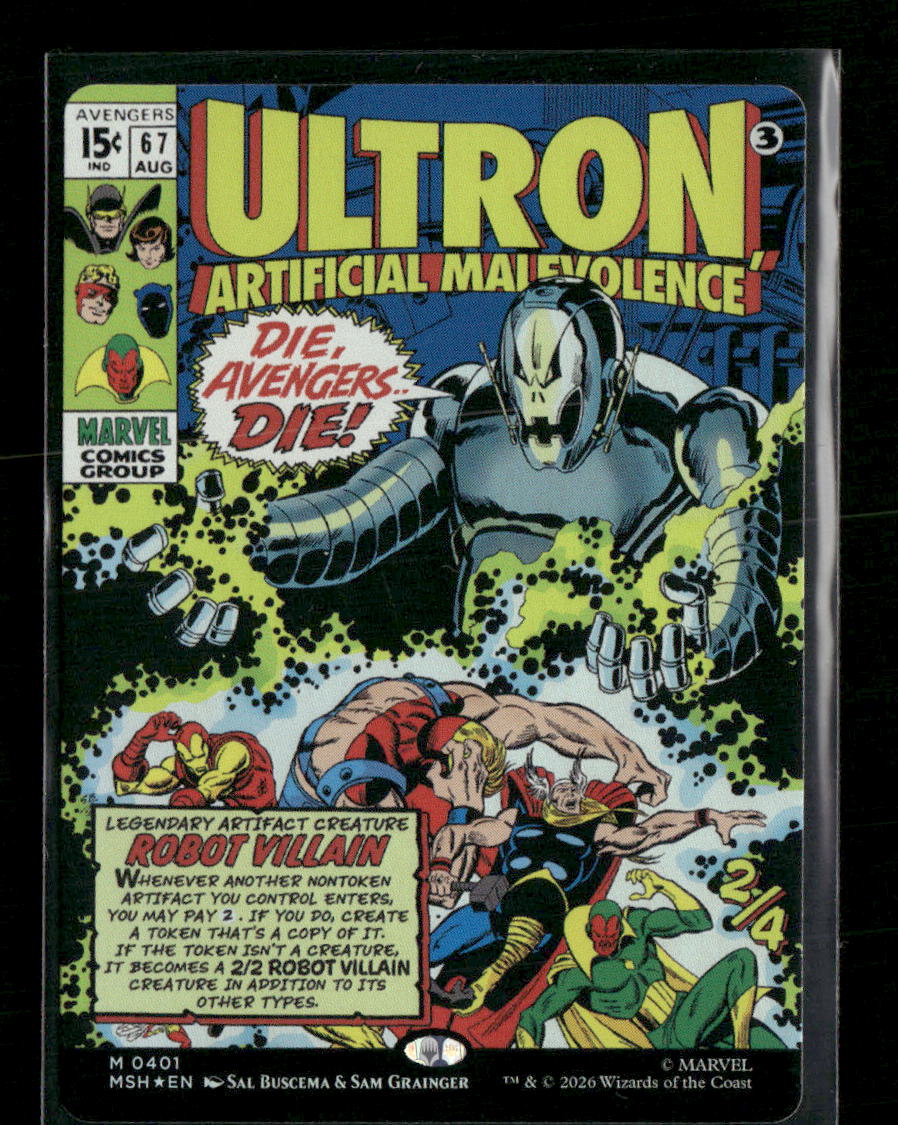 Marvel Super Heroes Ultron, Artificial Malevolence (Borderless) (0401) #401