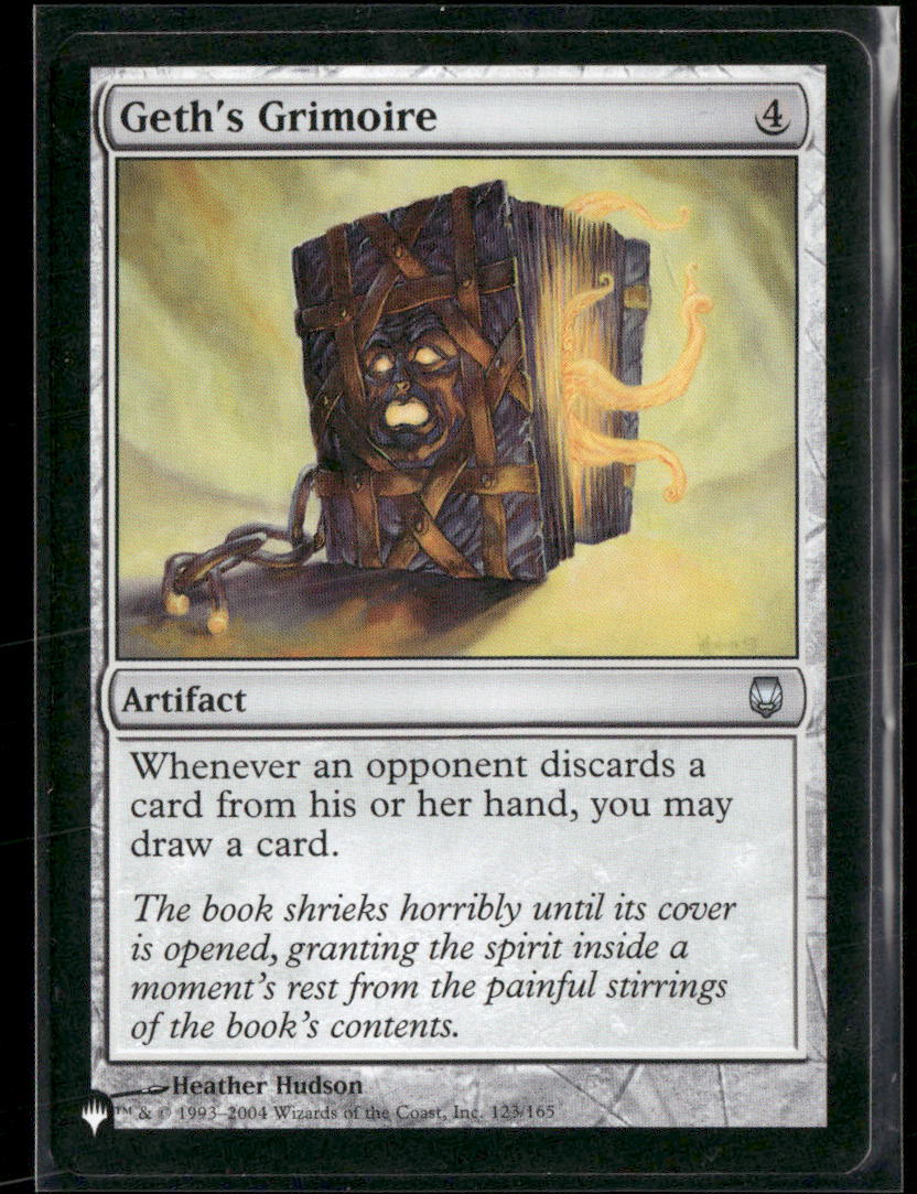 The List Reprints Geth's Grimoire #123