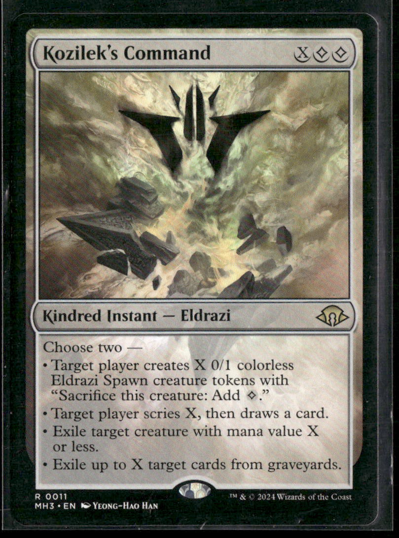 Modern Horizons 3 Kozilek's Command #11