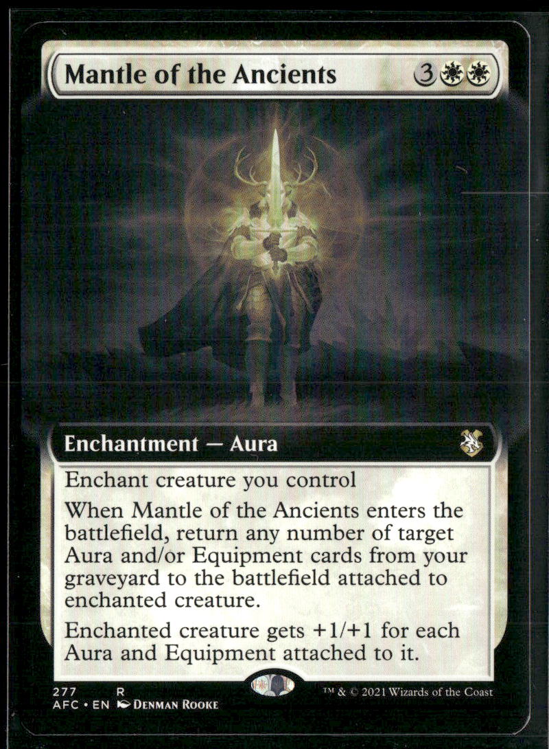 Commander: Adventures in the Forgotten Realms Mantle of the Ancients (Extended)