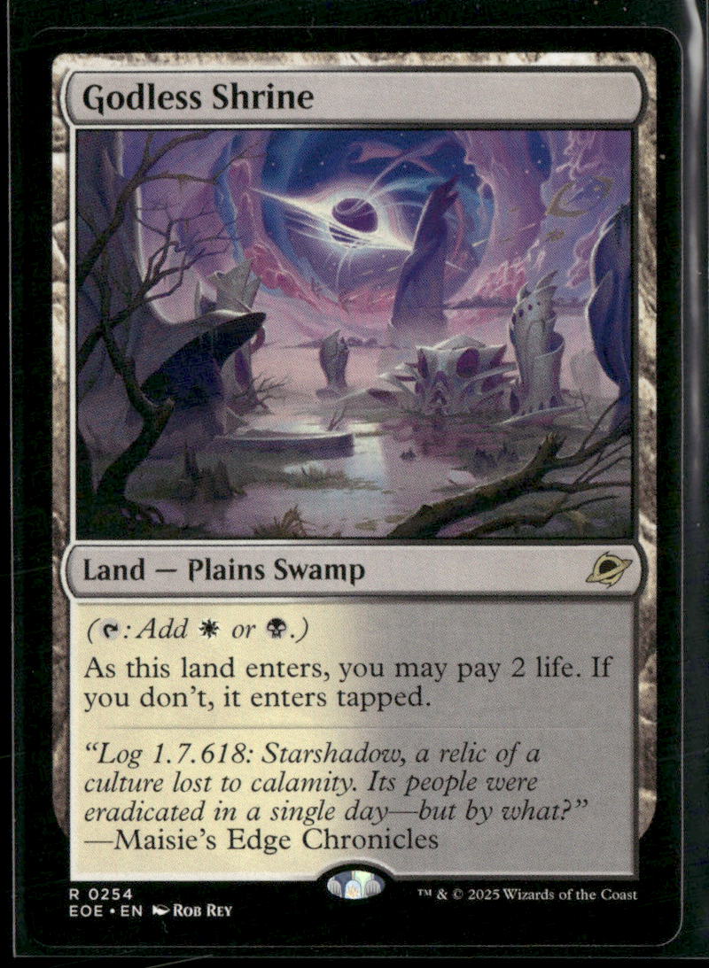 Edge of Eternities Godless Shrine #254