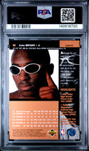 1996 Upper Deck Kobe Bryant 8 PSA #58