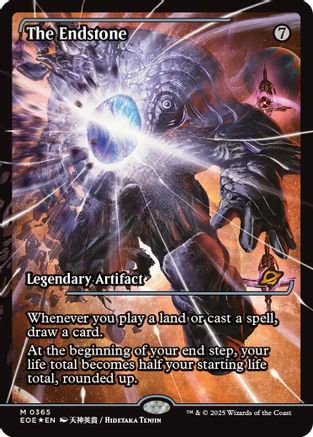 The Endstone (Showcase) (EOE-365) - Edge of Eternities Foil