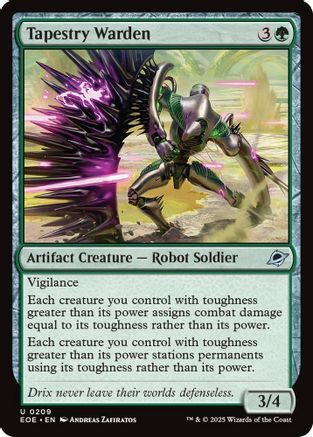 Tapestry Warden (EOE-209) - Edge of Eternities Foil