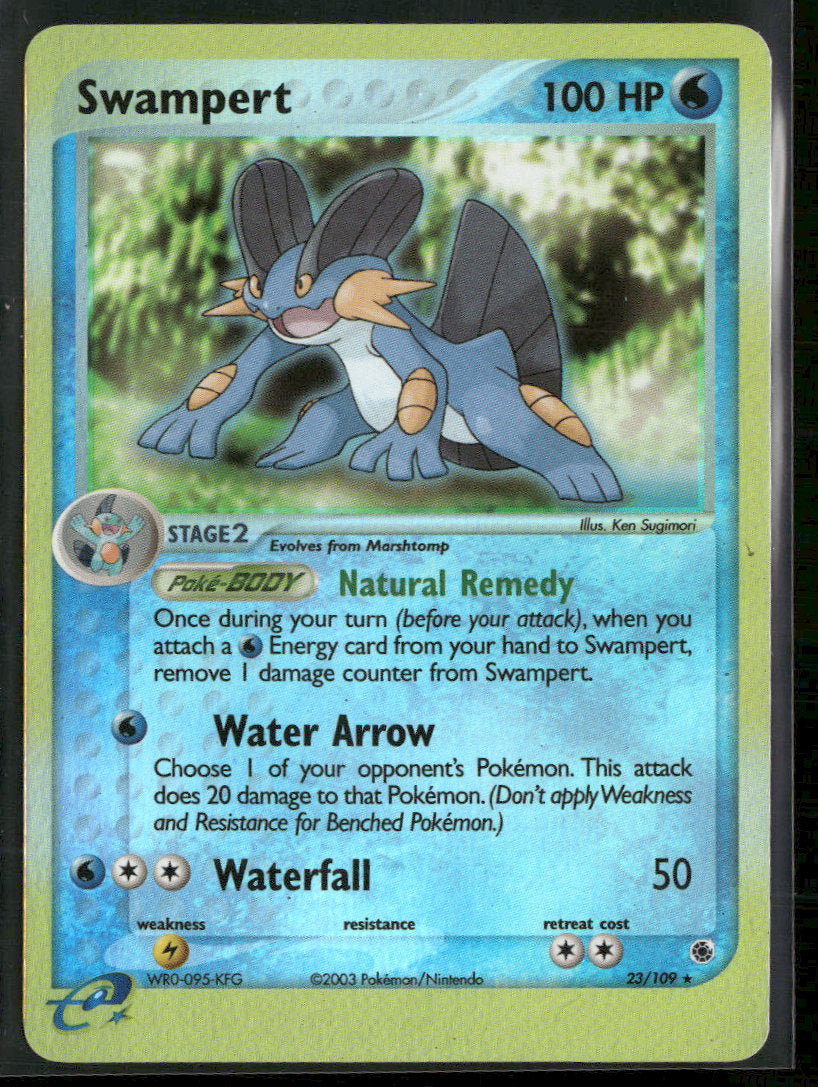 Ruby and Sapphire Swampert #23/109