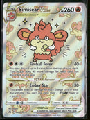 SWSH: Crown Zenith: Galarian Gallery Simisear VSTAR #GG37/GG70