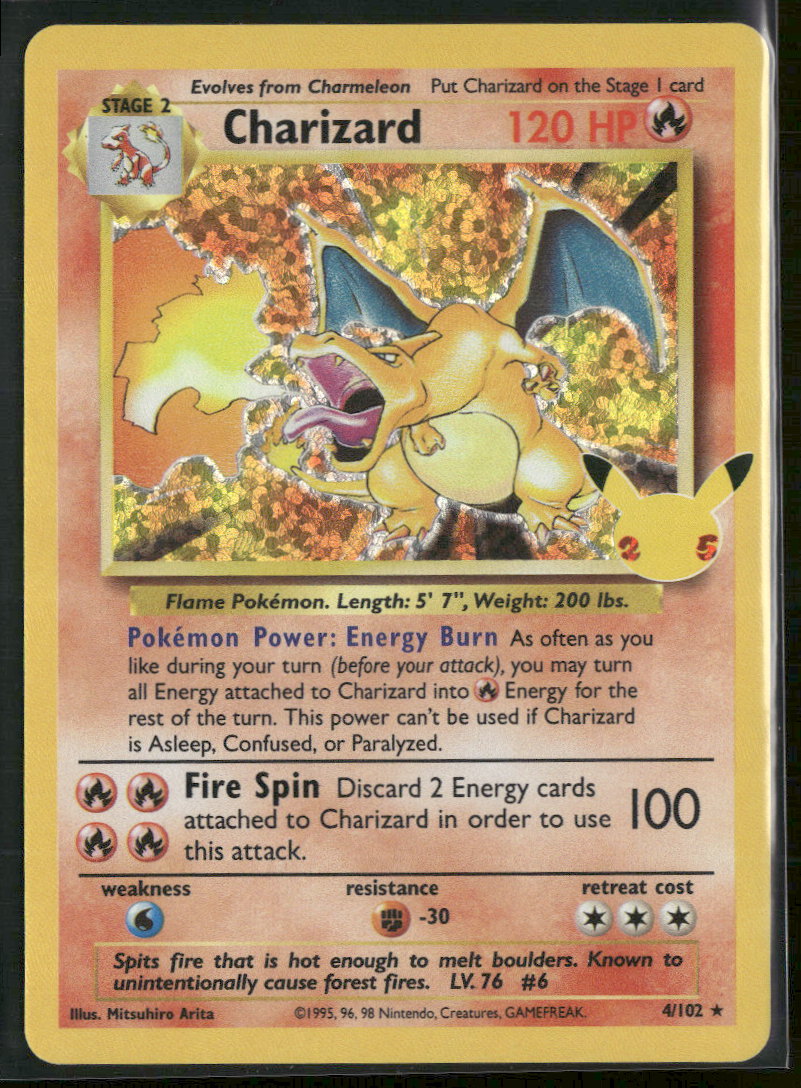 Celebrations: Classic Collection Charizard #4/102