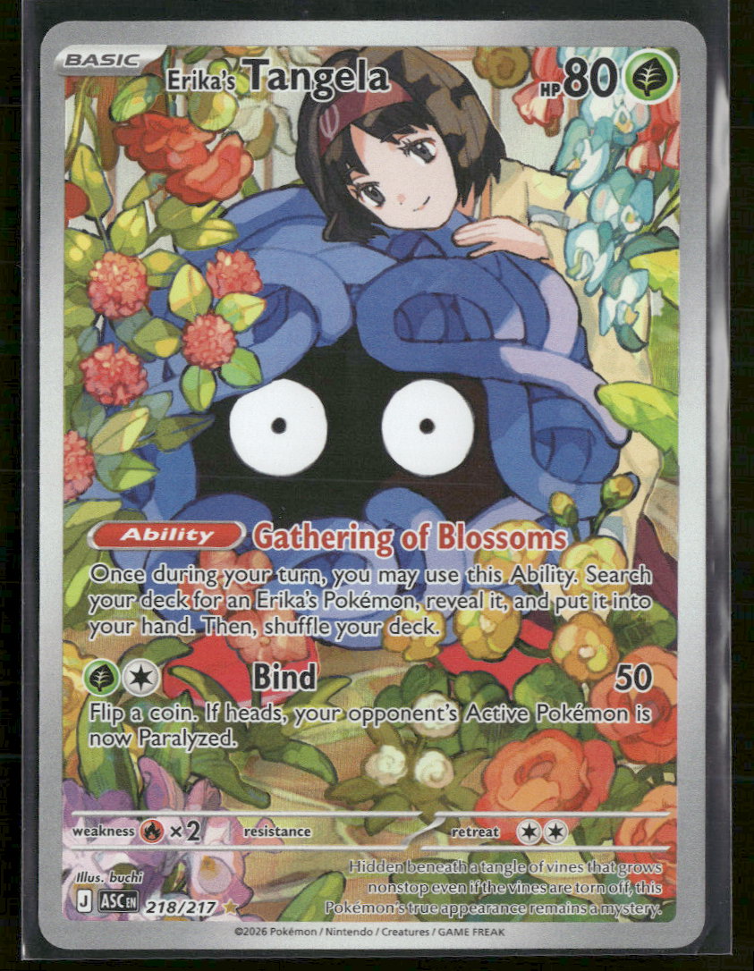 ME: Ascended Heroes Erika's Tangela #218/217
