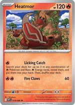 Heatmor 019/086 - SV White Flare Reverse Holofoil