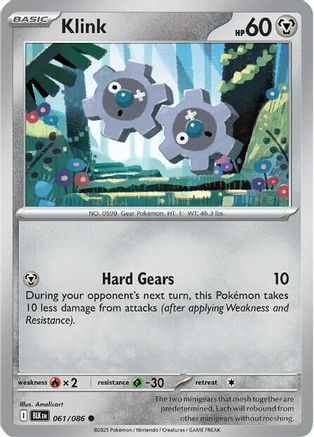 Klink 061/086 - SV Black Bolt Reverse Holofoil