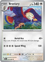 Braviary 078/086 - SV Black Bolt Reverse Holofoil