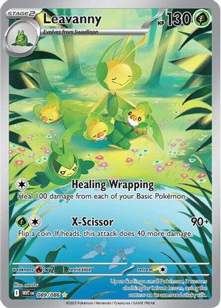 Leavanny 089/086 - SV White Flare Holofoil