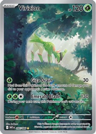 Virizion 095/086 - SV White Flare Holofoil