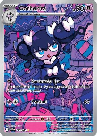Gothorita 125/086 - SV White Flare Holofoil