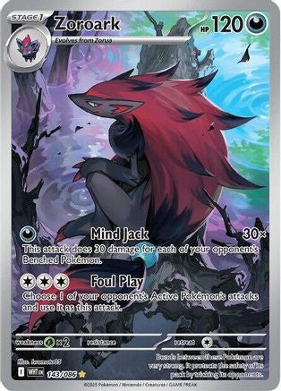 Zoroark 143/086 - SV White Flare Holofoil