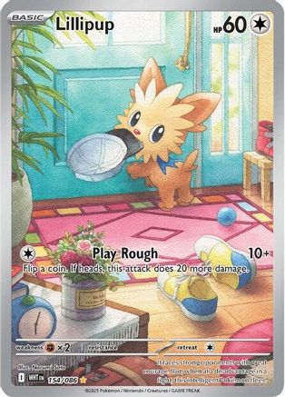 Lillipup 154/086 - SV White Flare Holofoil