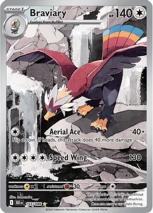 Braviary 155/086 - SV Black Bolt Holofoil