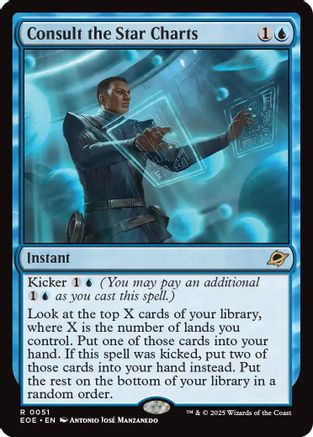 Consult the Star Charts (EOE-051) - Edge of Eternities Foil