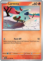 Larvesta 015/086 - SV Black Bolt Reverse Holofoil
