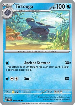 Tirtouga 022/086 - SV Black Bolt