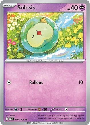 Solosis 037/086 - SV Black Bolt