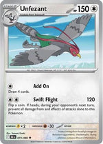 Unfezant 073/086 - SV Black Bolt Reverse Holofoil