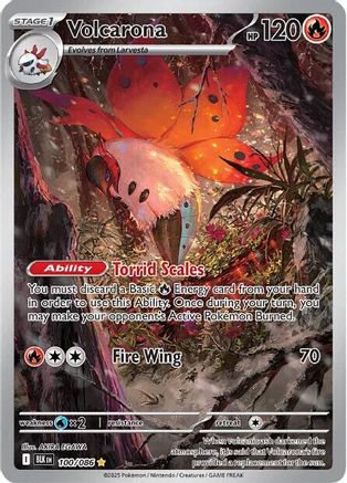 Volcarona 100/086 - SV Black Bolt Holofoil