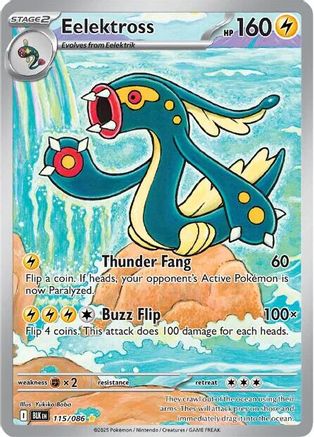 Eelektross 115/086 - SV Black Bolt Holofoil