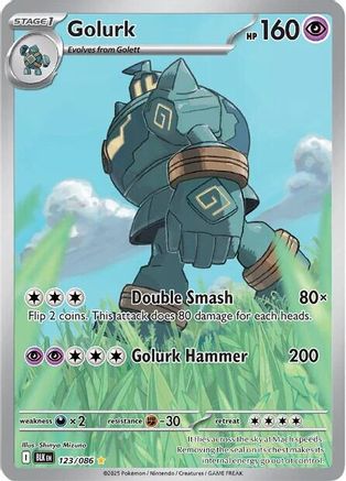 Golurk 123/086 - SV Black Bolt Holofoil