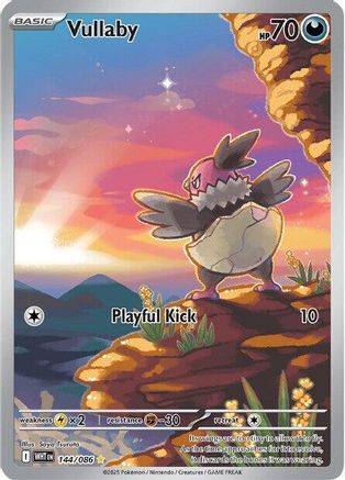 Vullaby 144/086 - SV White Flare Holofoil