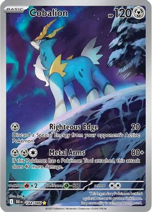 Cobalion 144/086 - SV Black Bolt Holofoil