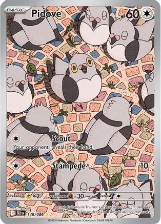 Pidove 148/086 - SV Black Bolt Holofoil