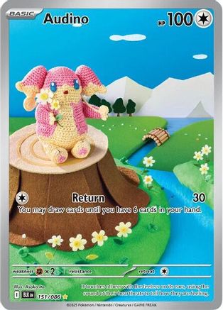 Audino 151/086 - SV Black Bolt Holofoil