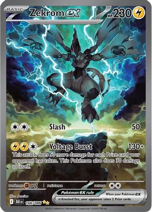 Zekrom ex 166/086 - SV Black Bolt Holofoil