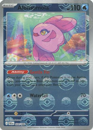 Alomomola (Poke Ball Pattern) 024/086 - SV Black Bolt - Holofoil