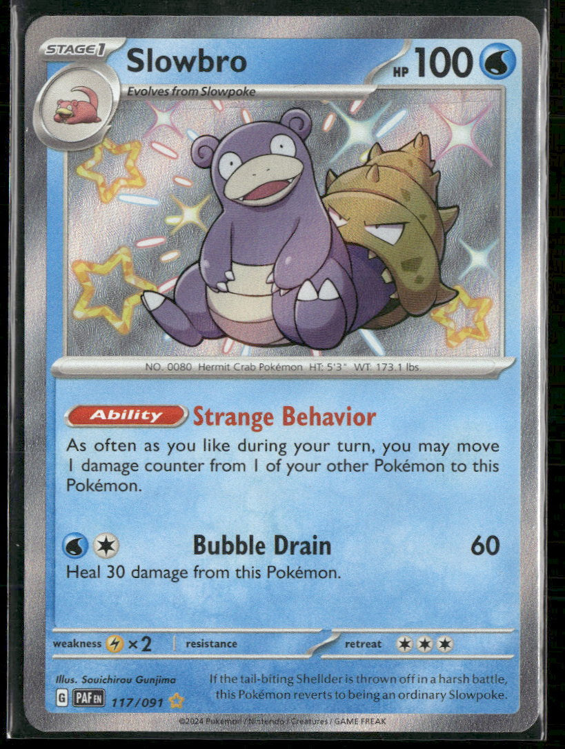 SV: Paldean Fates Slowbro #117/091