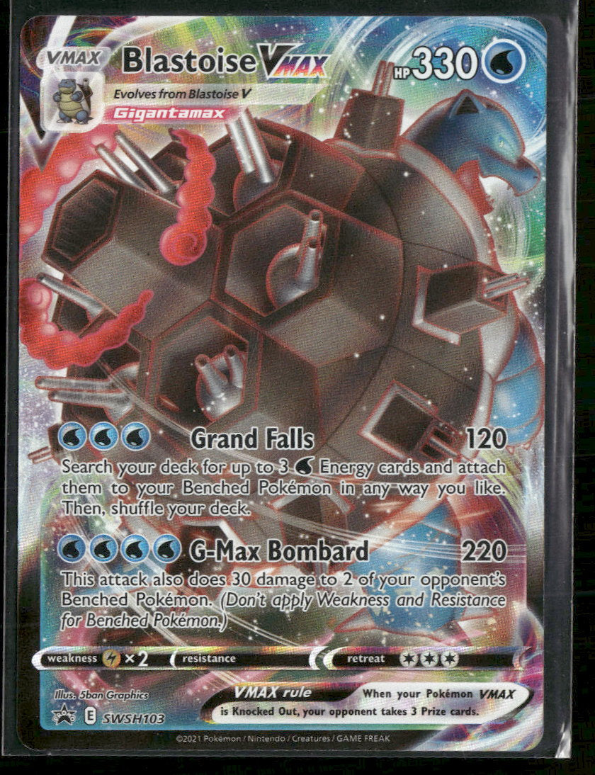 SWSH: Sword & Shield Promo Cards Blastoise VMAX #SWSH103