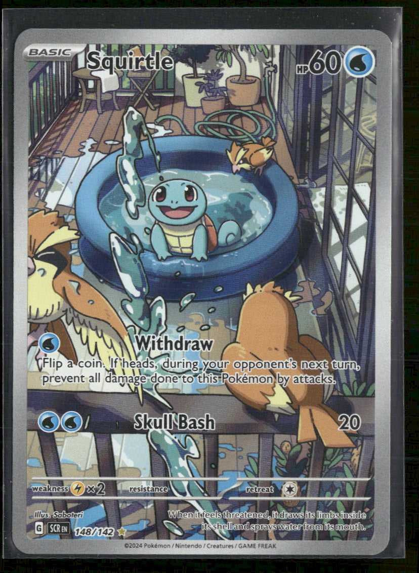 SV07: Stellar Crown Squirtle #148/142