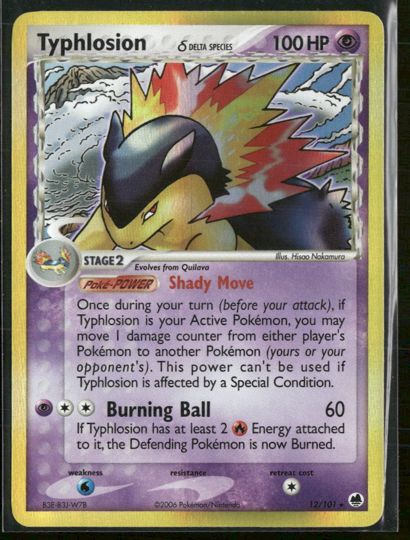 Dragon Frontiers Typhlosion (Delta Species) #12/101