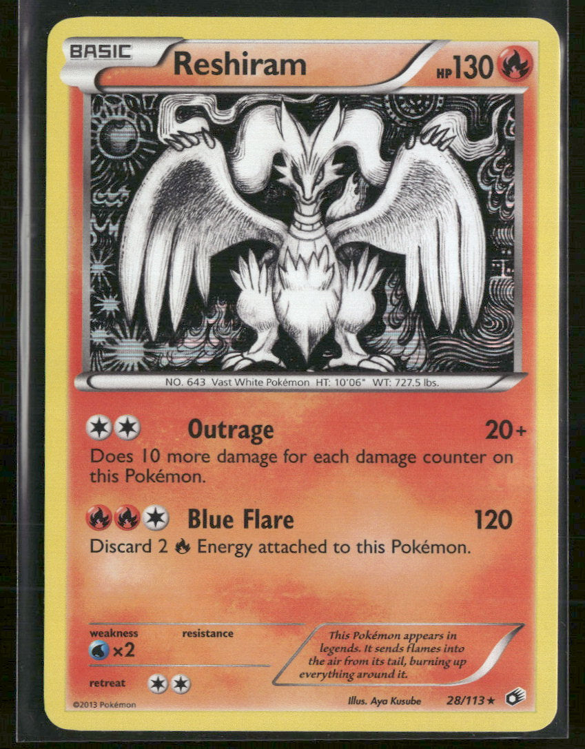 Legendary Treasures Reshiram #28/113