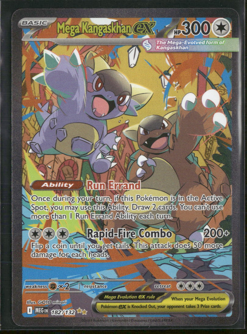 ME01: Mega Evolution Mega Kangaskhan ex #182/132