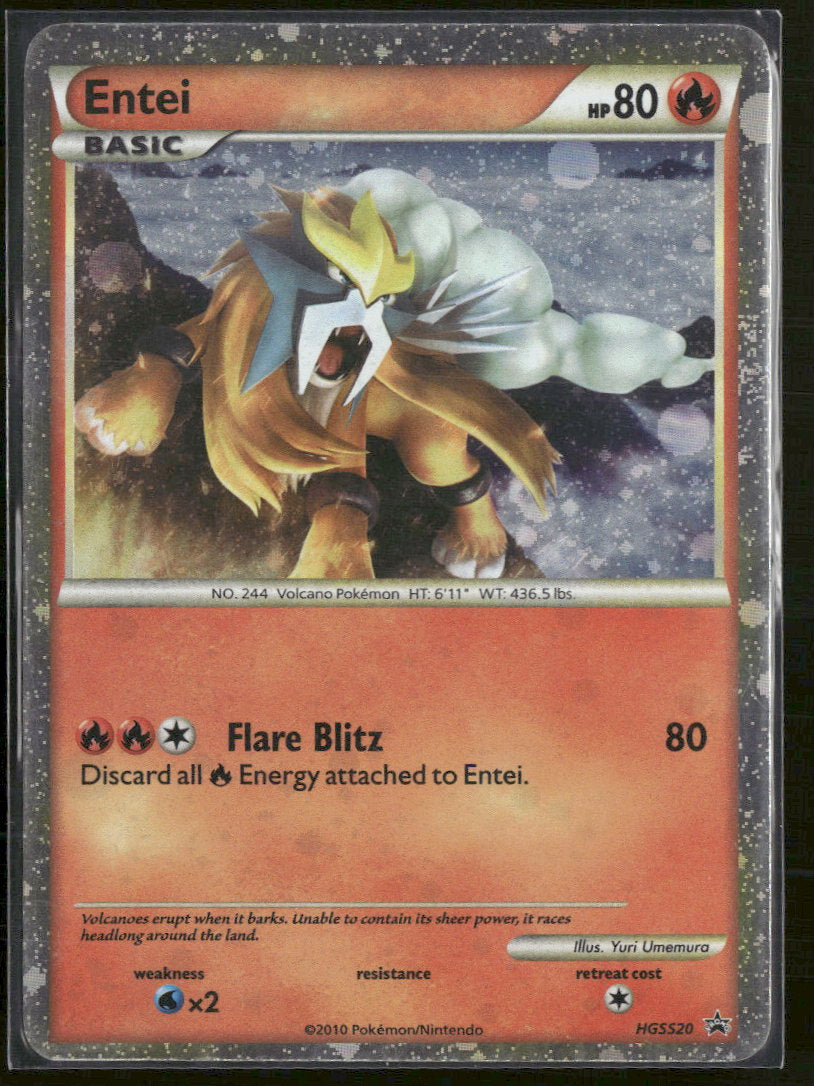 HGSS Promos Entei #HGSS20