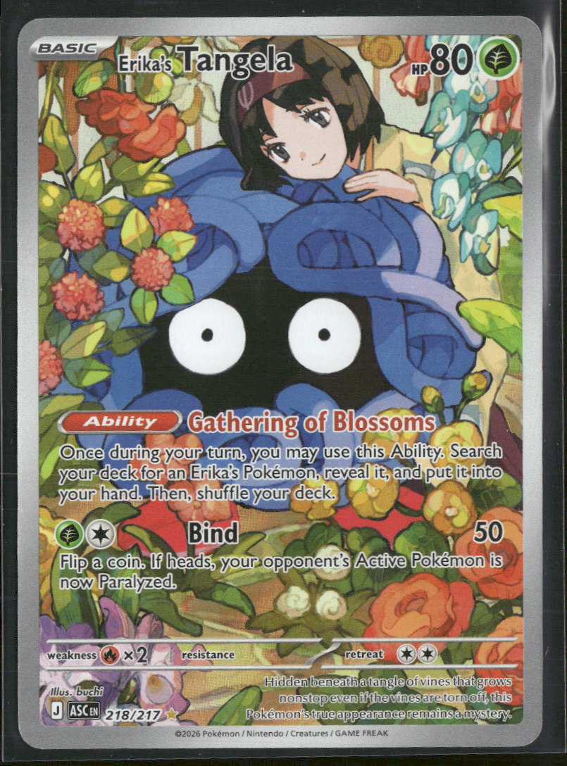 ME: Ascended Heroes Erika's Tangela #218/217