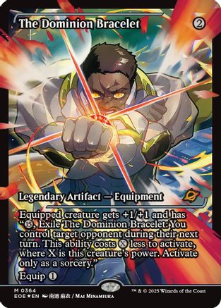 The Dominion Bracelet (Showcase) (EOE-364) - Edge of Eternities Foil