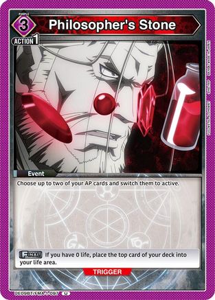 Philosopher's Stone (UE09BT/FMA-1-097) - UE09BT FULLMETAL ALCHEMIST
