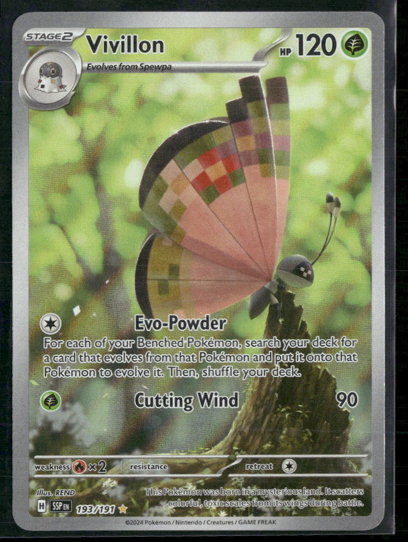 SV08: Surging Sparks Vivillon #193/191