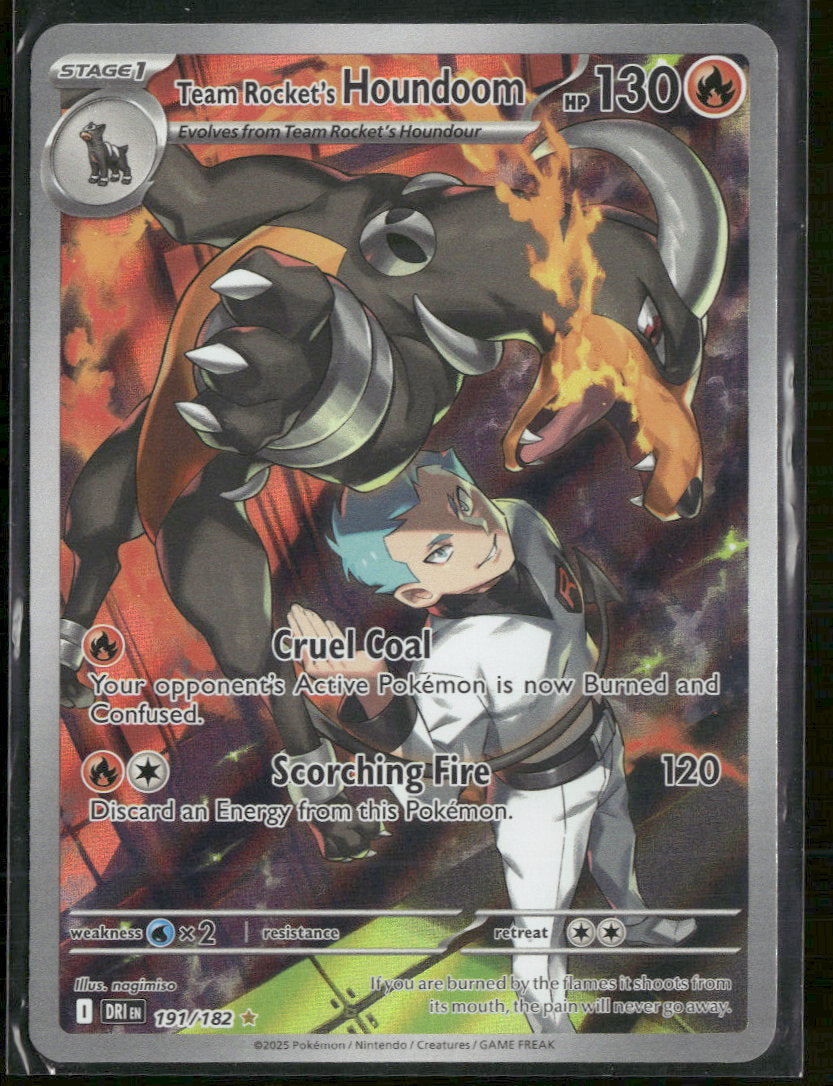 SV10: Destined Rivals Team Rocket's Houndoom #191/182