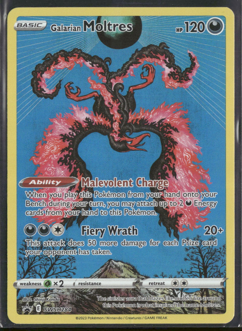 SWSH: Sword & Shield Promo Cards Galarian Moltres #SWSH284