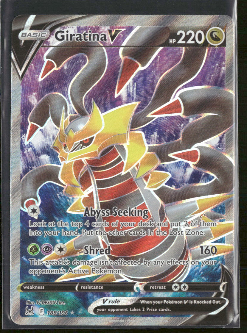 SWSH11: Lost Origin Giratina V (Full Art) #185/196