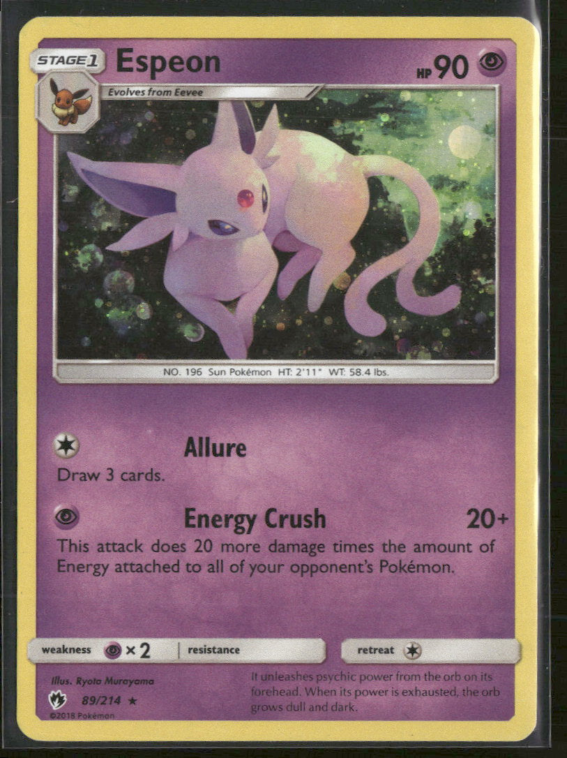 Blister Exclusives Espeon #089/214